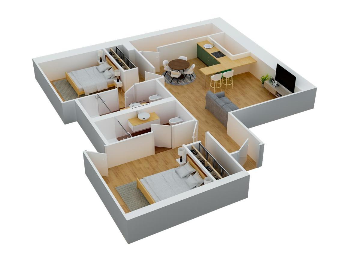 Loving My Rooms 1 - Deliziosa Mansarda In Centro Gorizia Exterior foto